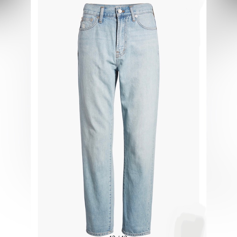 Madewell perfect vintage light blue denim sz 23 p petite